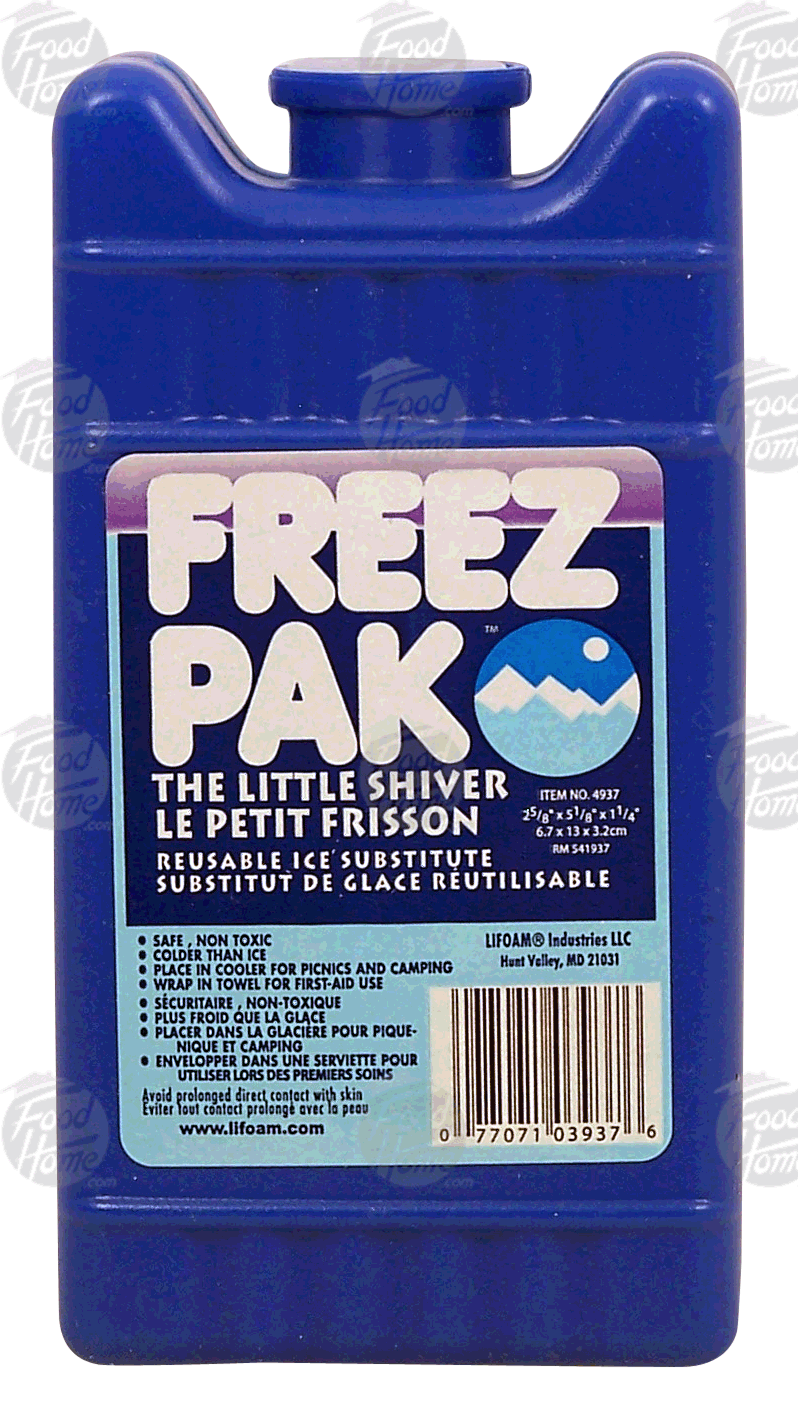 Freez Pak The Little Shiver reusable ice substitute Full-Size Picture